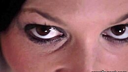 POV glamorous milf taking a big black cock