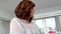 Dirty-talking mature milf Andi James in a groovy as fuxxkc conversation turned sex – This scene is OFF THE H hooker-chain!