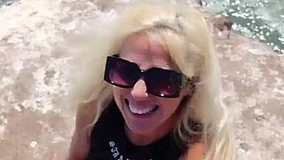 Mature Mommy Goes Naked in the Great Outdoors