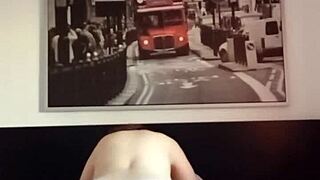 German mom's big ass and cock