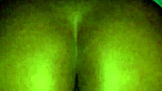 Making her cream on my dick in doggystyle with teen ass