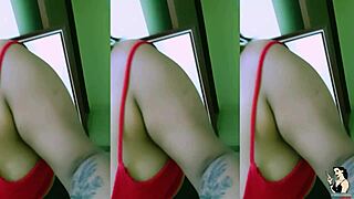 Suellen santos, colombian brunette, creampies after work