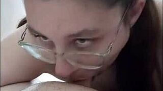 hot sex scene: MILF with massive tit suck gets cock