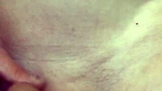 Shaved Mature Almost Caught Stroking Cock!