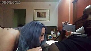 In hot video MILF gets eaten out by cock