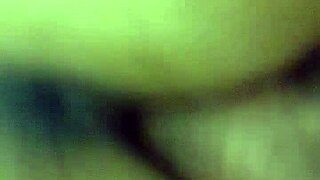 Mature woman with natural tits appears in amateur video featuring various scenes