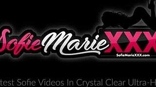 Naughty MILF Sofie Marie Delivers Amazing Blowjob to Spiderman in Fetish Scene