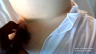 feeling wild as this milf cums hard sucking a huge bbc