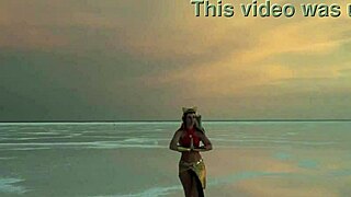 Look at that pink sky and white salt dancing.