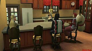 Gaara Tempts Temari in the Kitchen.