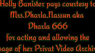 what dharla is reminded of by swinging ear-clips on moving hellish pictures dharla remembers the wild frivolous partys during her student-time in vienna in her mid-twenties