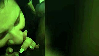 Single Brunette Cougar Sucks Black Dick in POV