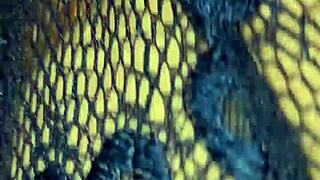 Mature woman enjoys anal in lingerie