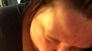 Super Sloppy Blow Job With Messy Cum Shot - Viviandimondbbw