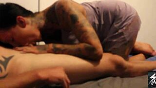 In A steamy encounter with Chantelle Fox's hot mouth and slutty moves