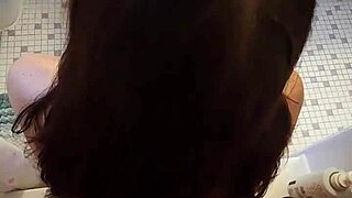 Big booty MILF gets a big load onto her hairy pussy