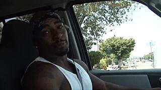 Interracial MILf gets her big cock ride on