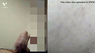 Step mom masturbates on video call.