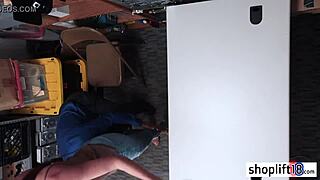 hot milf deals with cop at office