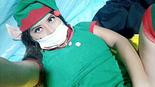 Latina Duende in Heat Masturbates Awaiting Her Mate