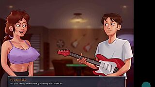 Summertime saga 53 features amazing neighbor tits in roleplay