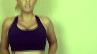 Cougar big tits blonde gets fucked by her husband
