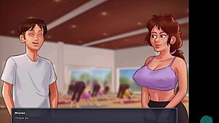 Summertime saga 53 features amazing neighbor tits in roleplay