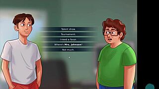 Summertime saga 53 features amazing neighbor tits in roleplay