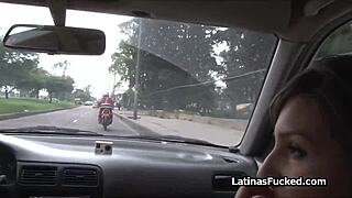 Busty Latina Gets Her Tits Fucked Hard In Titty Fuck Session