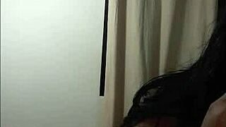 Thick Stepmom Sucks Stepson's Cock Dry, He Almost Vomits