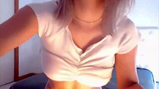 Oh, This Hot Blonde Is Masturbating!