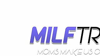 Gorgeous Blonde Milf Covered in Hot Cumshot