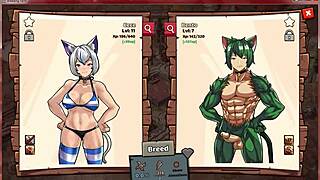 Bold Breeding Farm Part 13: Redhead Slut MILF Blows Monster Cock, Kisses Boobs