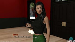 The entrepreneur has fun with a dark-haired teen in POV roleplay.