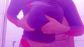 Natural tits fucked and natural pussy licked Big ass Indian MILF