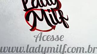 stoned milf friend boldly flaunts small natural tits and tattoos with fetish toys for you