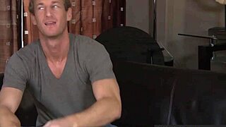 Naughty blonde milf britney swallows big hard dick!