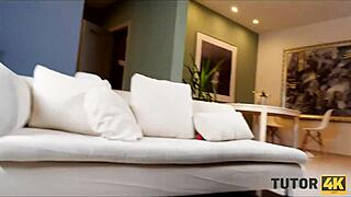 A young man selects his teacher for passionate sex tonight.