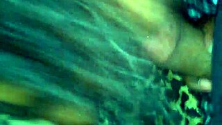 Mature Ebony Sloppy BBC Blowjob