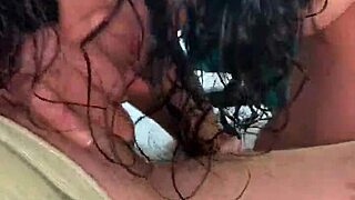 Why not cover her lips with my cum?