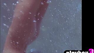 Karin Taylor’s big natural boobs on display in this solo video