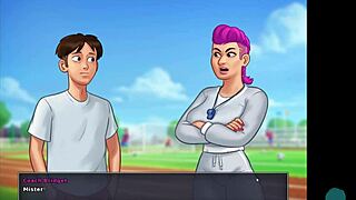 making out with the french teacher in college roleplay