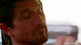 Redhead Drills Best Friend’s Stepdad with Monster Cock Action