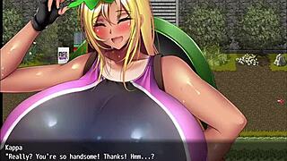 busty youkai busters ep5 with policial peituda in the village