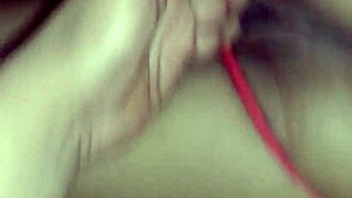 Mexican MILF masturbates herself with her fingers