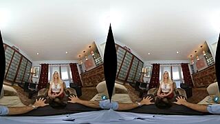 Brandi Love in MilfVR delivers steamy groupie action with hardcore banging.