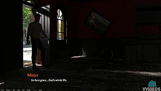 the entrepreneur strips down to her sexy thin panties in this roleplay.