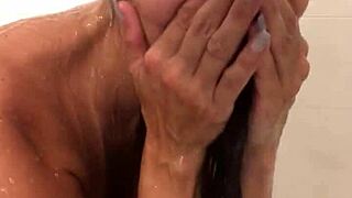 MILF webcam anal sex mother amateur Shower