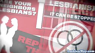 Busty Milf Gets Pussy Licked by Lesbian Stepteen 18+ in Cunilingus Scene