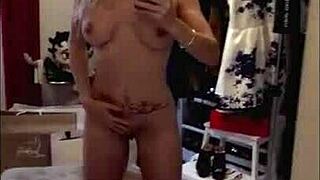 Mature mommy gets naughty and interracial in snapchat